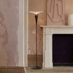 Aragon Alabaster Floor Lamp – Modern Sculptural Torchiere for Living Spaces