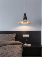 Aragon Alabaster Pendant Light – Sculptural Metal & Natural Stone
