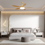 Keltis Ceiling Fan Light with LED and Remote – 48" or 52"