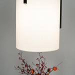 Arborescence Brass Linen Chandelier – Modern Minimalist Pendant for Dining and Foyer