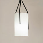 Arborescence Brass Linen Chandelier – Modern Minimalist Pendant for Dining and Foyer