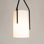 Arborescence Brass Linen Chandelier – Modern Minimalist Pendant for Dining and Foyer
