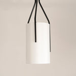 Arborescence Brass Linen Chandelier – Modern Minimalist Pendant for Dining and Foyer