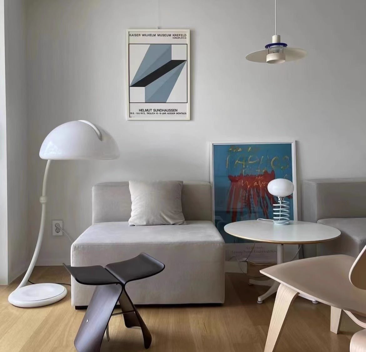 Arc Dome Floor Lamp – Modern Curved LED Floor Light for Living Room & Bedroom