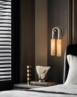 Arc Ridge Alabaster Wall Sconce – Modern LED Wall Light