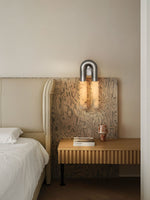 Arc Ridge Alabaster Wall Sconce – Modern LED Wall Light