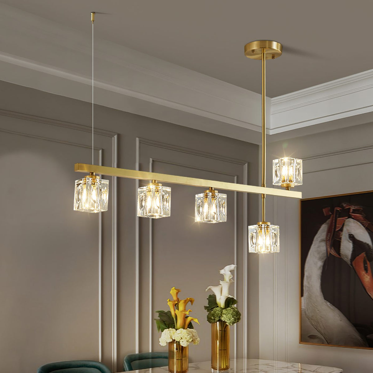 Arcachon Cube Chandelier