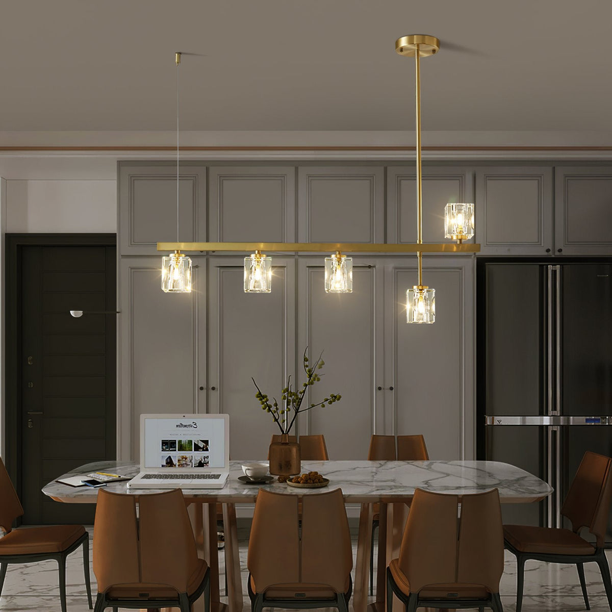 Arcachon Cube Chandelier