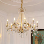 Arcadia Gold Crystal Chandelier – Modern Designer Ceiling Light for Elegant Interiors
