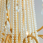 Arcadia Gold Crystal Chandelier – Modern Designer Ceiling Light for Elegant Interiors