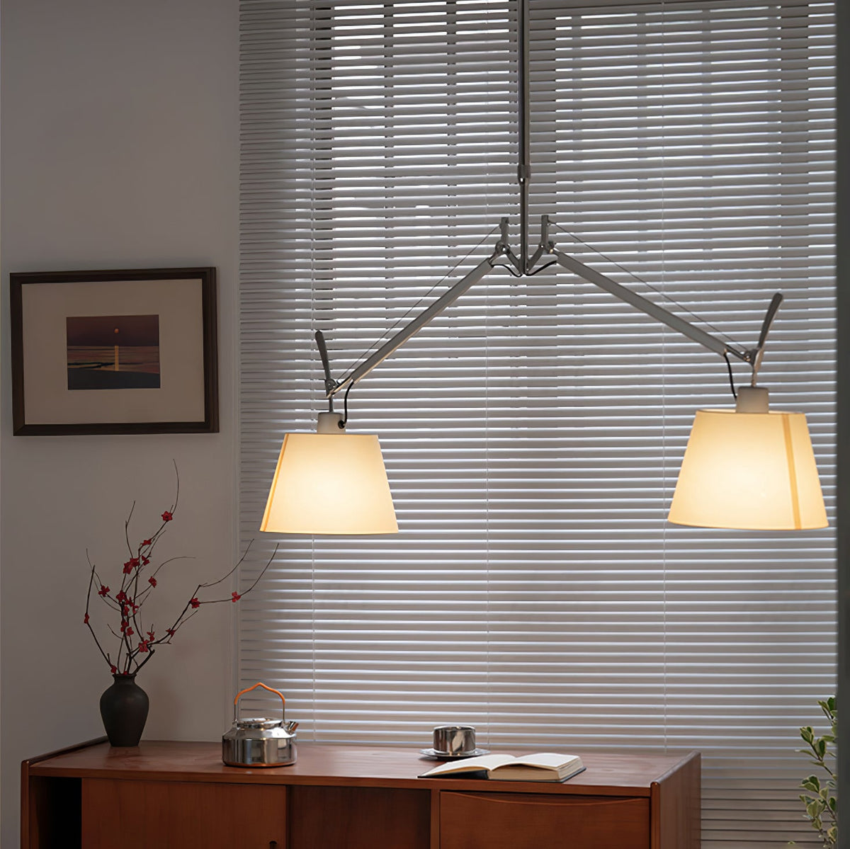 Arcadia Shade Pendant Lamp – Designer Fabric Pendant Light for Modern Interiors