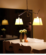 Arcadia Shade Pendant Lamp – Designer Fabric Pendant Light for Modern Interiors