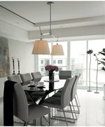 Arcadia Shade Pendant Lamp – Designer Fabric Pendant Light for Modern Interiors