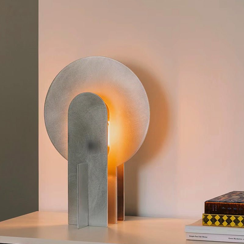 Arch Marble Table Lamp – Sculptural Natural Stone Accent Light