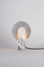 Arch Marble Table Lamp – Sculptural Natural Stone Accent Light