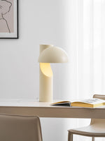 Arcora Minimalist LED Table Lamp with Arched Dome Shade