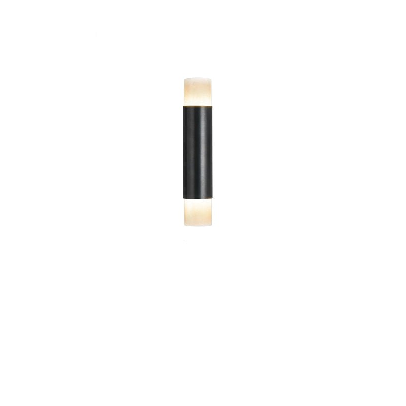 Arden Alabaster Wall Sconce in Brushed Brass