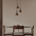 Arden Wood Pendant Light – Handcrafted Modern Hanging Lamp for Dining and Kitchen