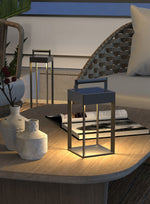 Arden Solar Lantern – Modern Outdoor Table Lamp with Handle