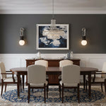 Ardora Wall Lamp — Natural Stone & Brass Sculptural Sconce