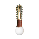 Ardora Wall Lamp — Natural Stone & Brass Sculptural Sconce