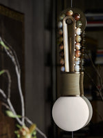 Ardora Wall Lamp — Natural Stone & Brass Sculptural Sconce