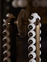 Ardora Wall Lamp — Natural Stone & Brass Sculptural Sconce