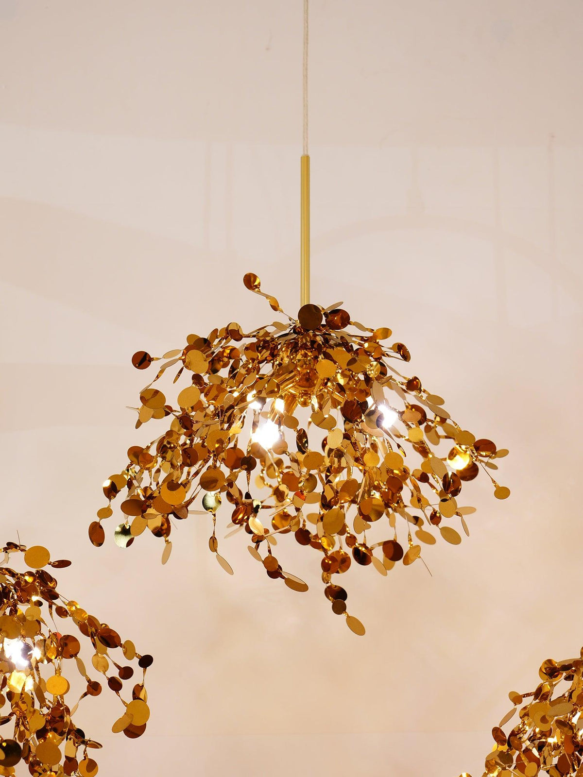 Luminex Modern Cloud Pendant Light – Designer Stainless Steel Chandelier