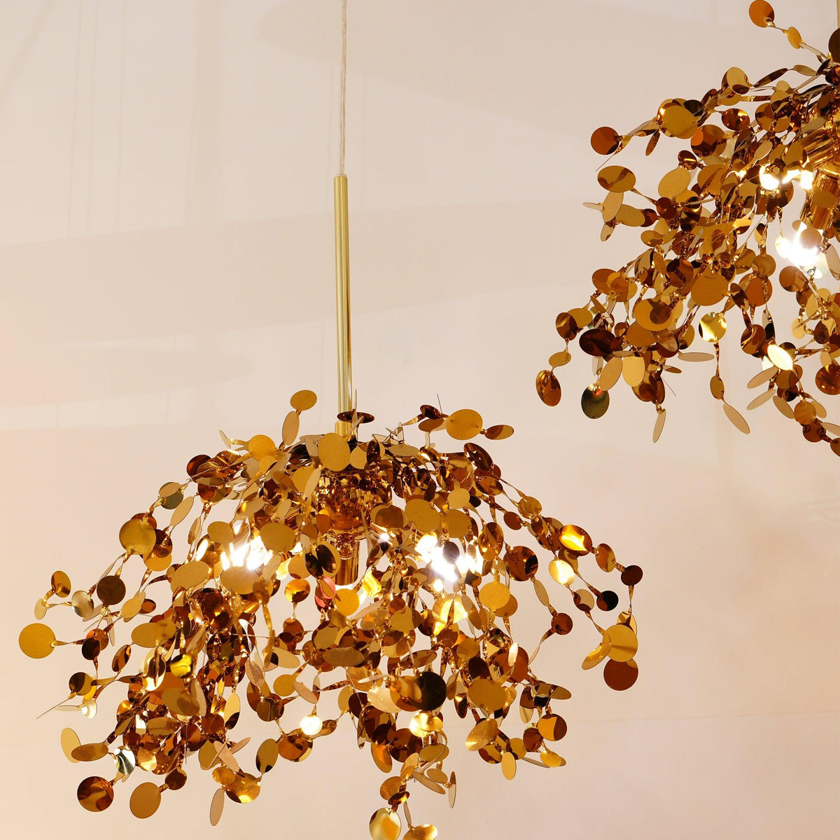Luminex Modern Cloud Pendant Light – Designer Stainless Steel Chandelier