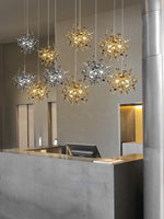 Luminex Modern Cloud Pendant Light – Designer Stainless Steel Chandelier