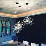Luminex Modern Cloud Pendant Light – Designer Stainless Steel Chandelier