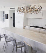 Luminex Modern Cloud Pendant Light – Designer Stainless Steel Chandelier