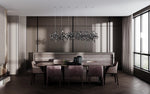 Luminex Modern Cloud Pendant Light – Designer Stainless Steel Chandelier
