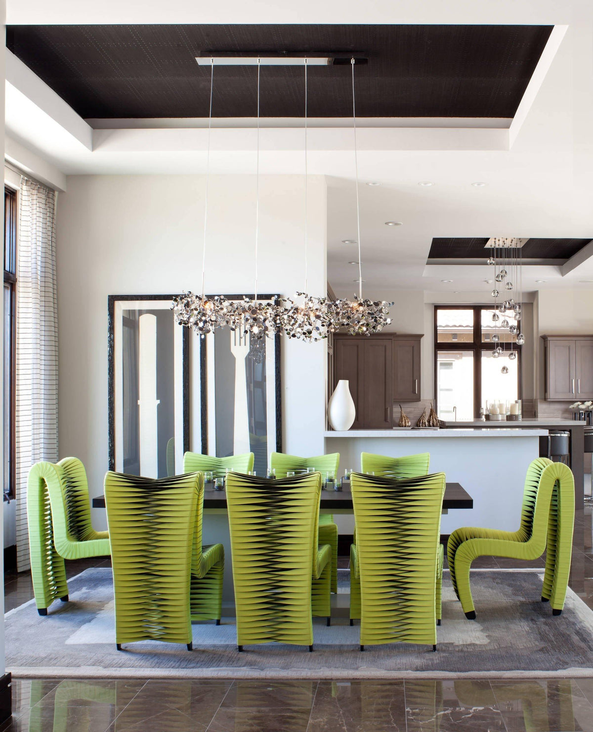 Luminex Modern Cloud Pendant Light – Designer Stainless Steel Chandelier