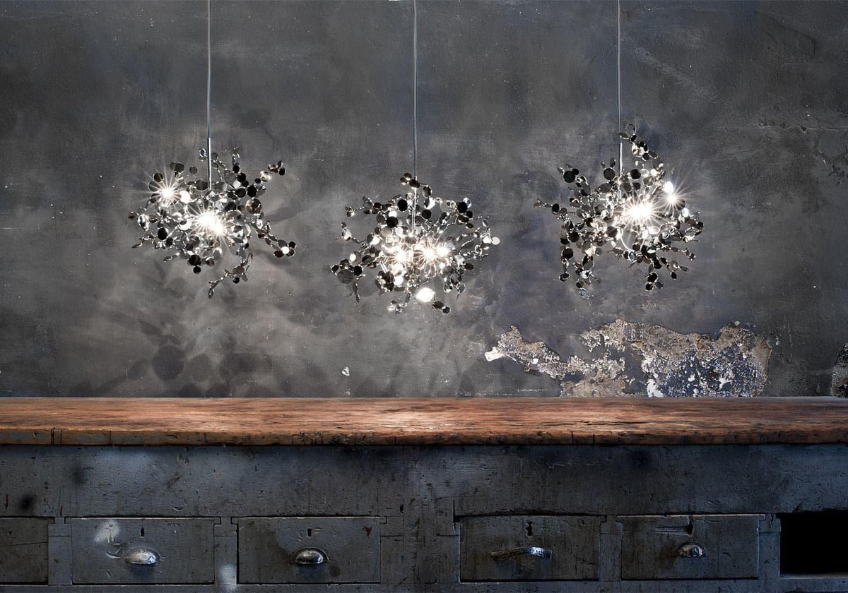 Luminex Modern Cloud Pendant Light – Designer Stainless Steel Chandelier