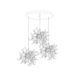 Luminex Modern Cloud Pendant Light – Designer Stainless Steel Chandelier