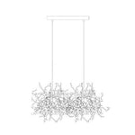 Luminex Modern Cloud Pendant Light – Designer Stainless Steel Chandelier