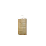 Arlette Solar Lantern Outdoor Lamp with Rattan Shade