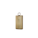 Arlette Solar Lantern Outdoor Lamp with Rattan Shade