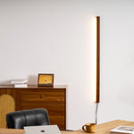 Arlo Wooden LED Wall Sconce – Plug-In Linear Light for Modern Interiors