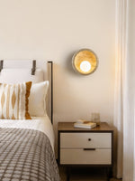 Arlo Travertine Wall Sconce — Organic Modern Stone Lighting