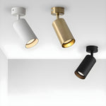 Arlo Adjustable Ceiling Spotlight in Black, White, or Gold – Modern Architectural Accent Light