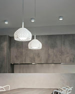 Armadillo Sculptural Pendant Light – Modern Metal Hanging Lamp for Dining & Living Spaces
