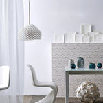 Armadillo Sculptural Pendant Light – Modern Metal Hanging Lamp for Dining & Living Spaces