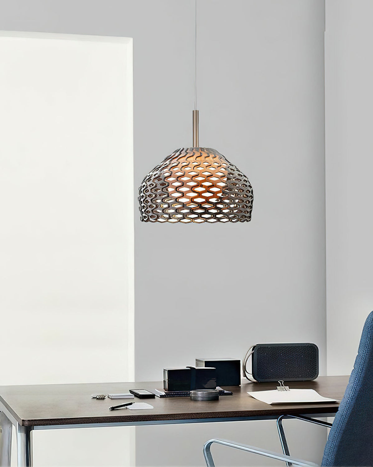 Armadillo Sculptural Pendant Light – Modern Metal Hanging Lamp for Dining & Living Spaces