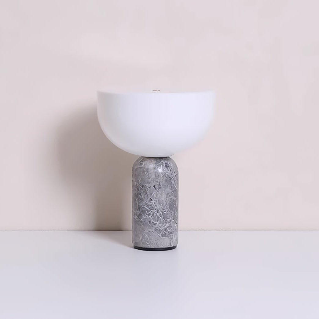Arno Sphere Marble Table Lamp – Modern Sculptural LED Desk Light