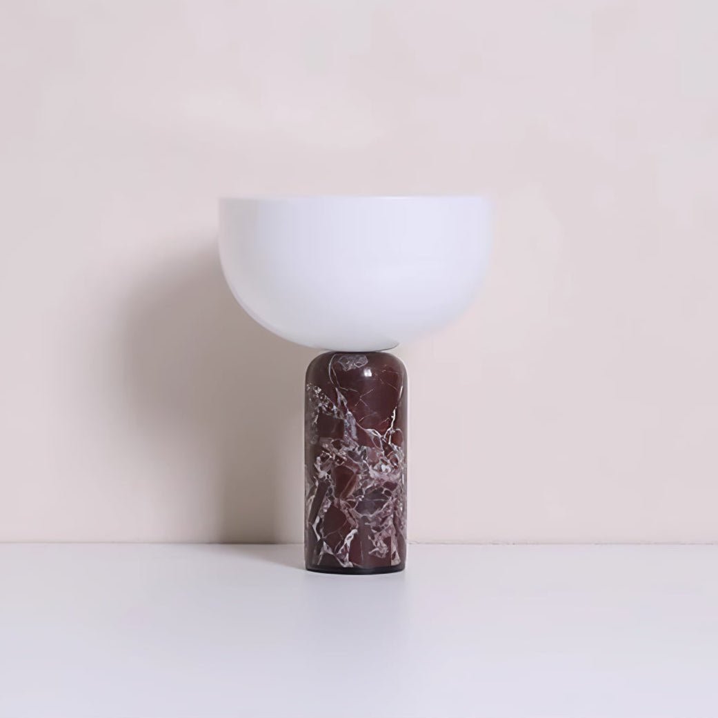 Arno Sphere Marble Table Lamp – Modern Sculptural LED Desk Light