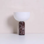 Arno Sphere Marble Table Lamp – Modern Sculptural LED Desk Light