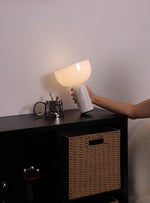 Arno Sphere Marble Table Lamp – Modern Sculptural LED Desk Light