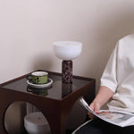 Arno Sphere Marble Table Lamp – Modern Sculptural LED Desk Light